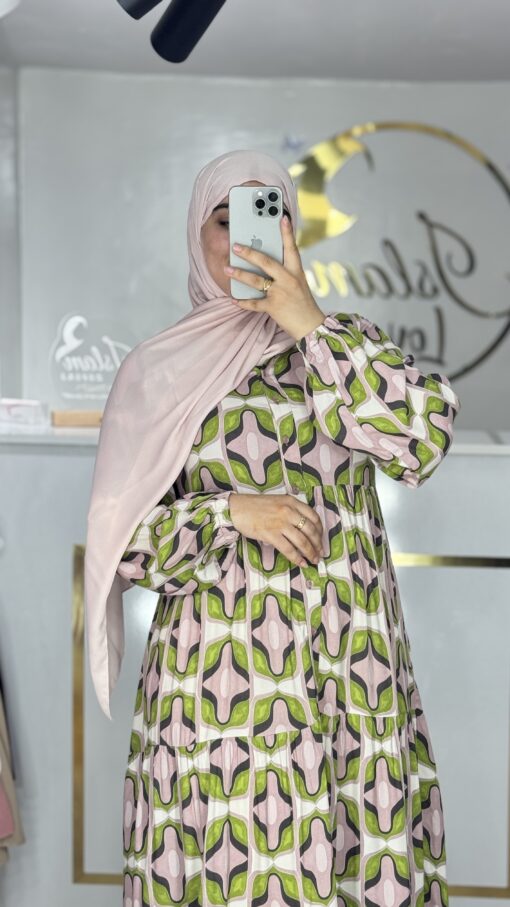 Robe Hanae rose – Image 3