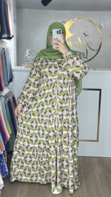 Robe Hanae rose