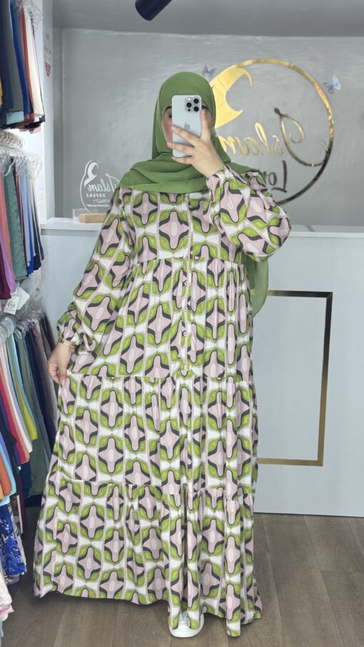 Robe Hanae rose