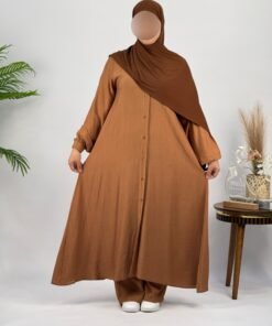 طقم فيروز - Caramel, L/XL